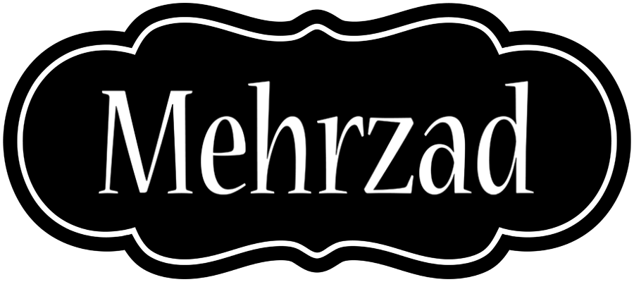 Mehrzad welcome logo