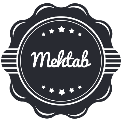 Mehtab badge logo