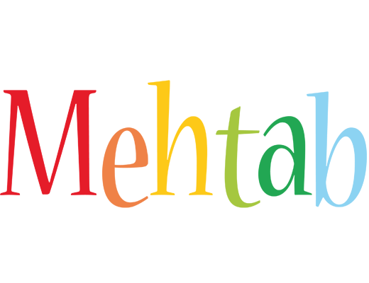 Mehtab birthday logo