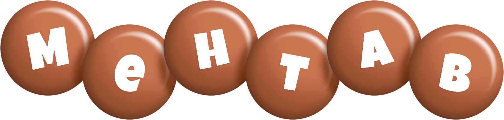 Mehtab candy-brown logo
