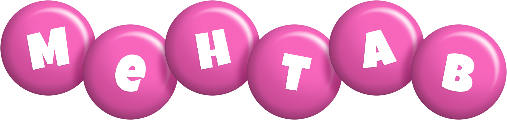 Mehtab candy-pink logo