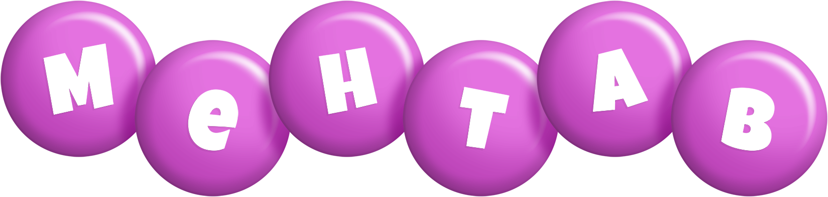 Mehtab candy-purple logo