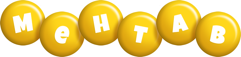 Mehtab candy-yellow logo