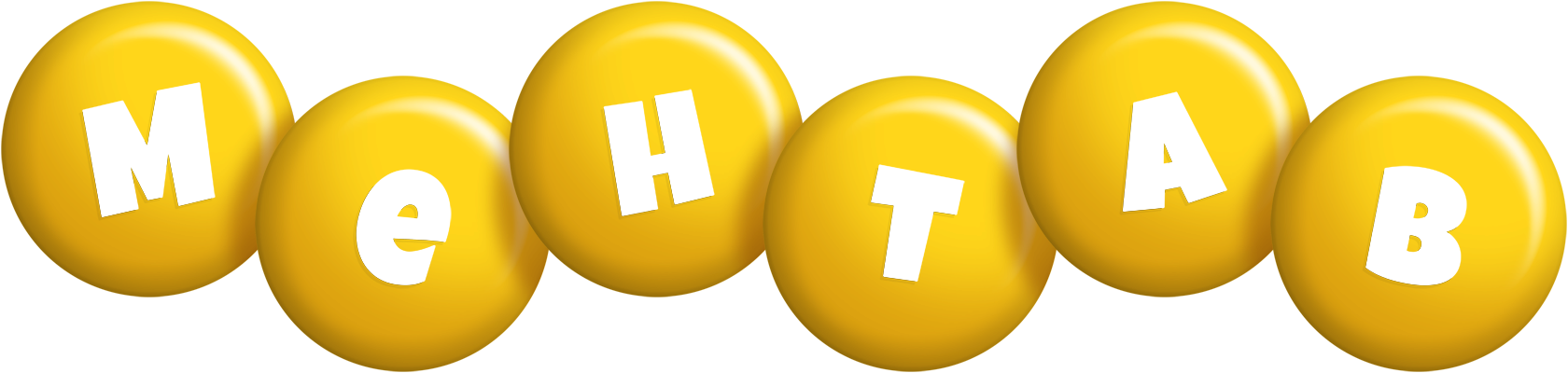 Mehtab candy-yellow logo