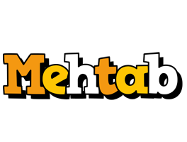 Mehtab cartoon logo