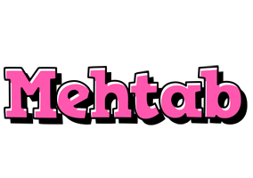 Mehtab girlish logo