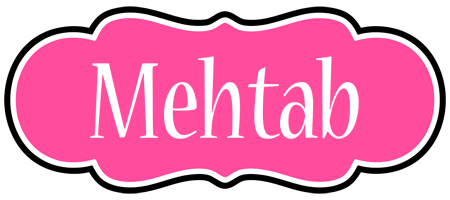 Mehtab invitation logo