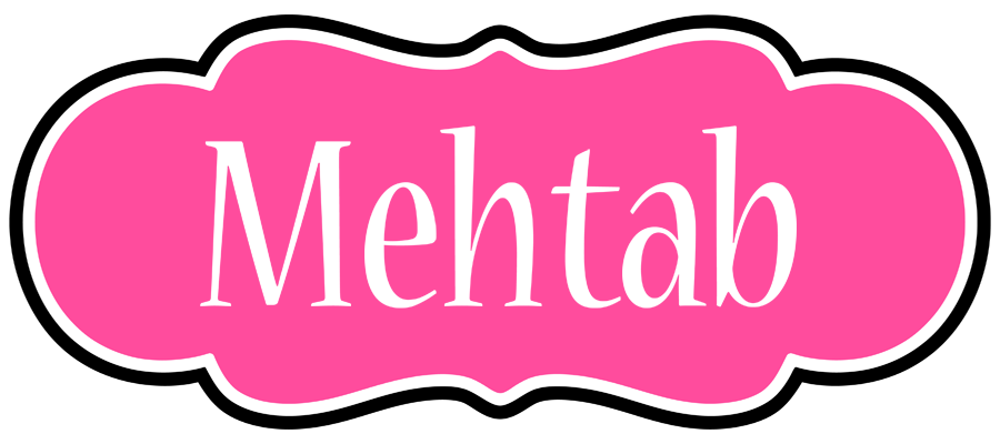 Mehtab invitation logo