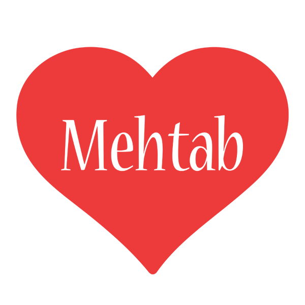 Mehtab love logo