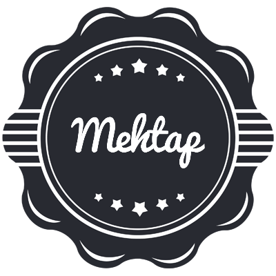 Mehtap badge logo