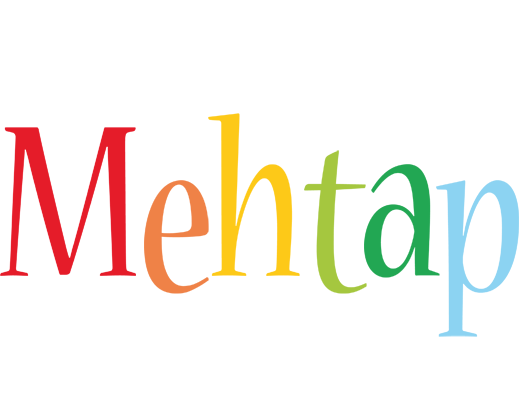 Mehtap birthday logo