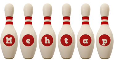 Mehtap bowling-pin logo