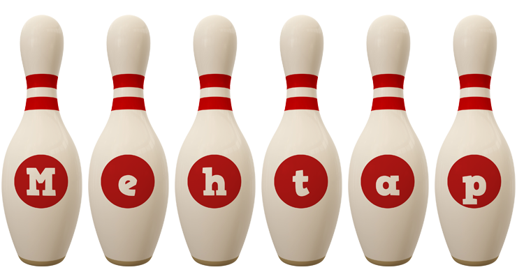 Mehtap bowling-pin logo