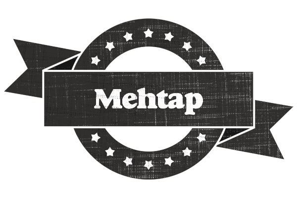 Mehtap grunge logo