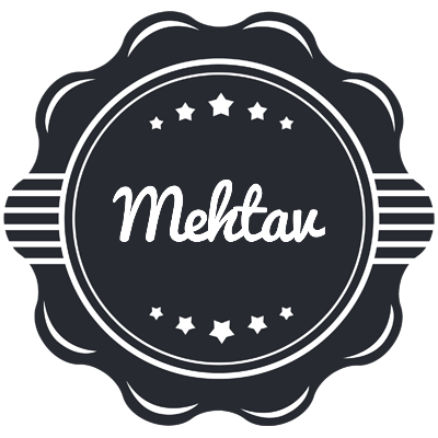Mehtav badge logo