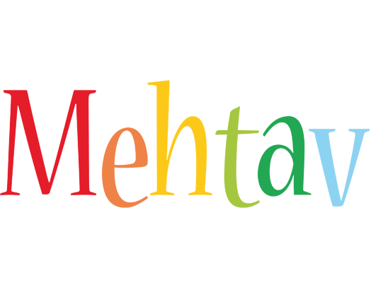 Mehtav birthday logo