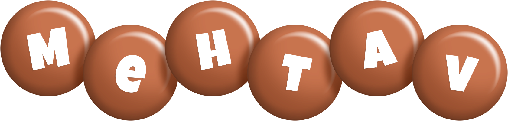 Mehtav candy-brown logo