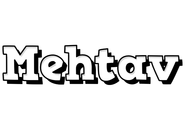 Mehtav snowing logo