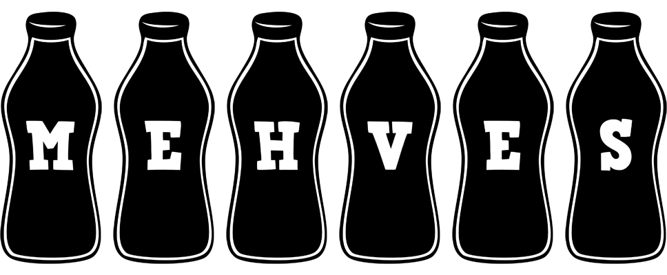 Mehves bottle logo