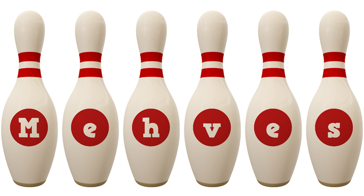 Mehves bowling-pin logo