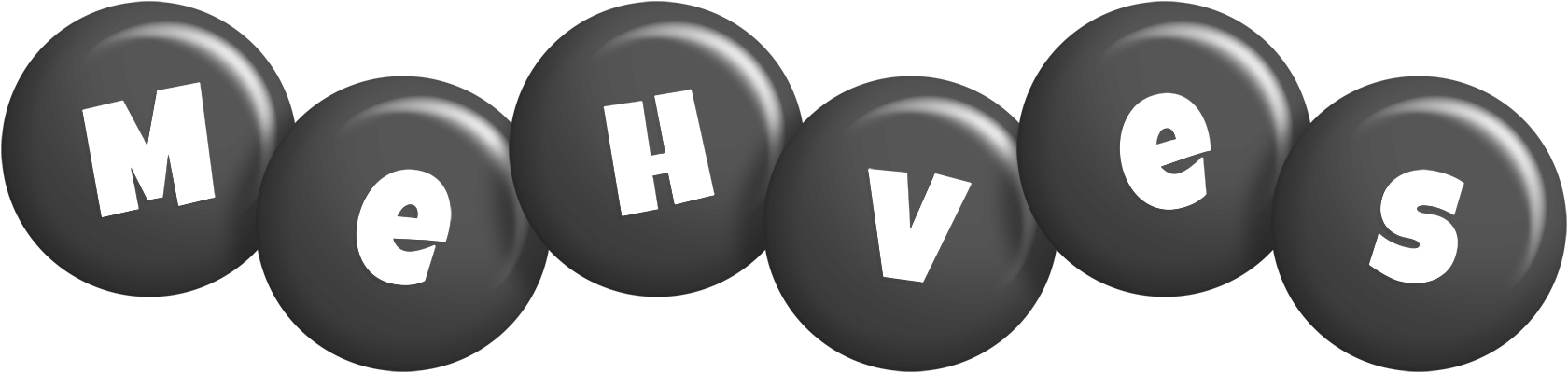 Mehves candy-black logo