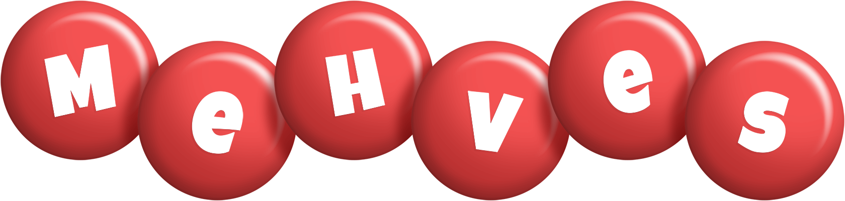 Mehves candy-red logo