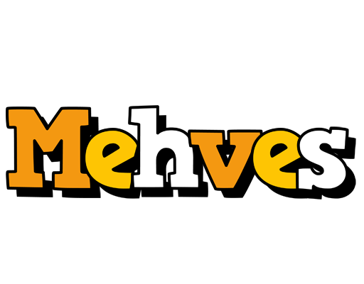 Mehves cartoon logo