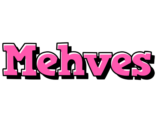 Mehves girlish logo