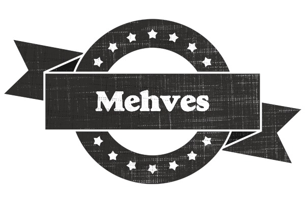 Mehves grunge logo