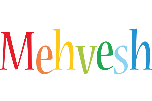 Mehvesh birthday logo