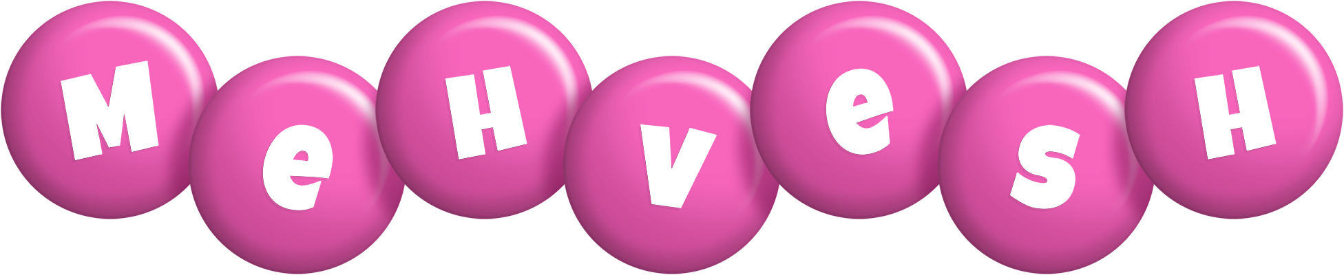 Mehvesh candy-pink logo