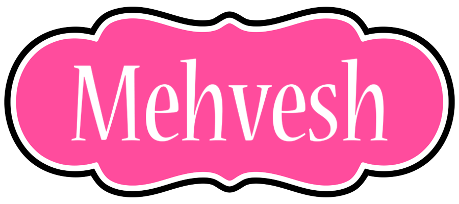 Mehvesh invitation logo