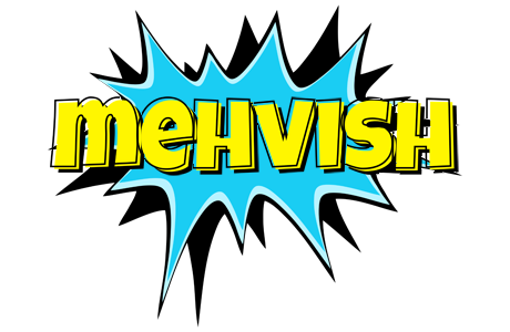 Mehvish amazing logo