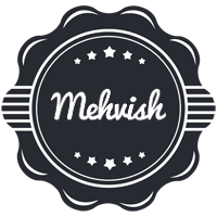 Mehvish badge logo