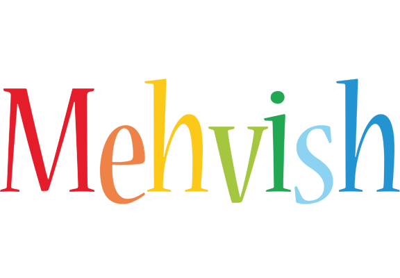Mehvish birthday logo
