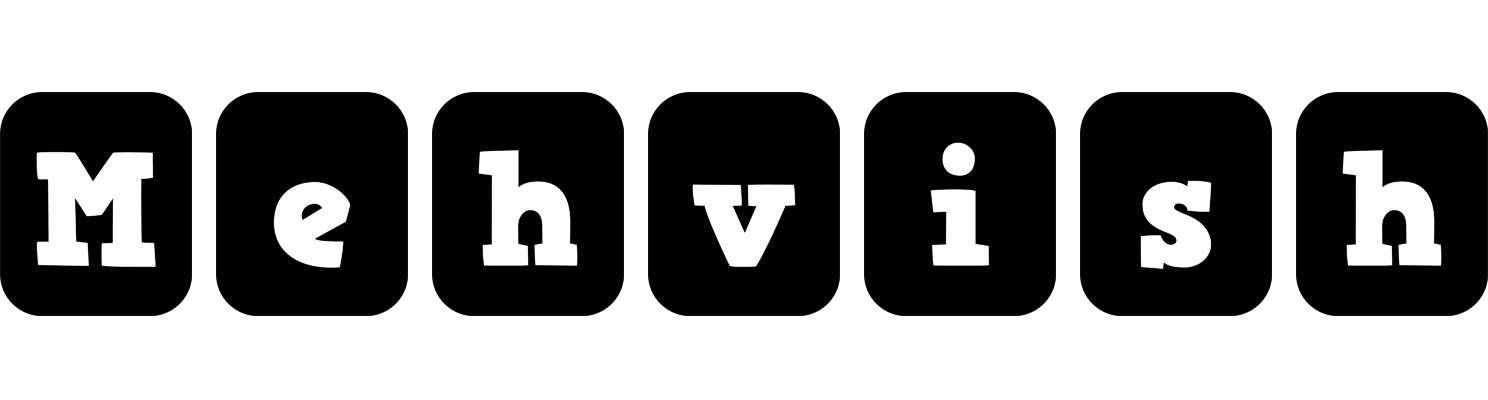 Mehvish box logo