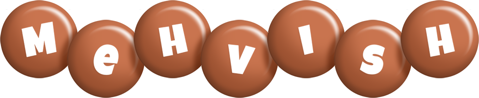 Mehvish candy-brown logo