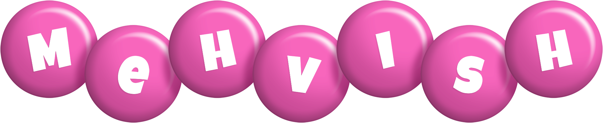 Mehvish candy-pink logo