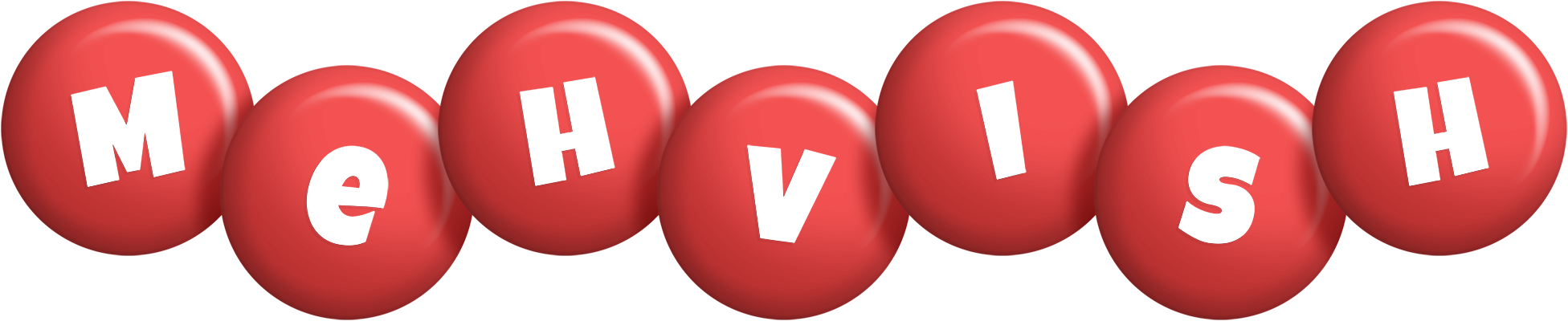 Mehvish candy-red logo
