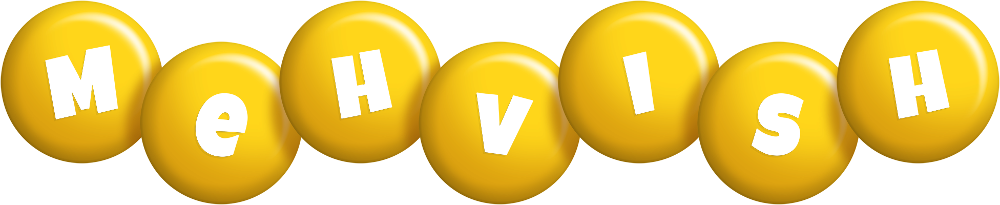 Mehvish candy-yellow logo