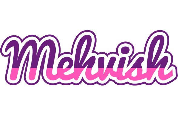 Mehvish cheerful logo