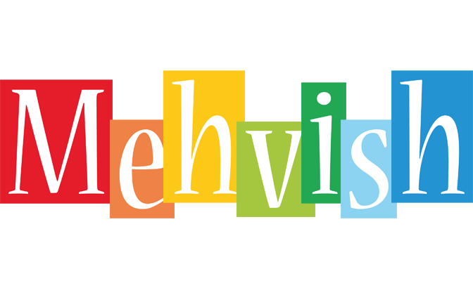 Mehvish colors logo