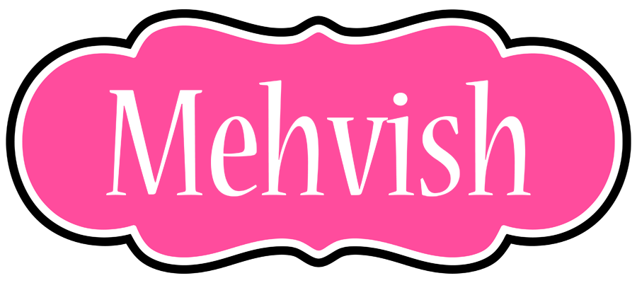 Mehvish invitation logo