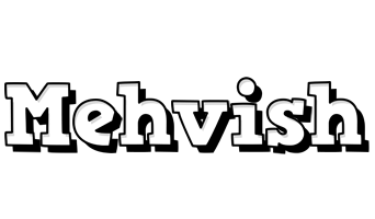 Mehvish snowing logo