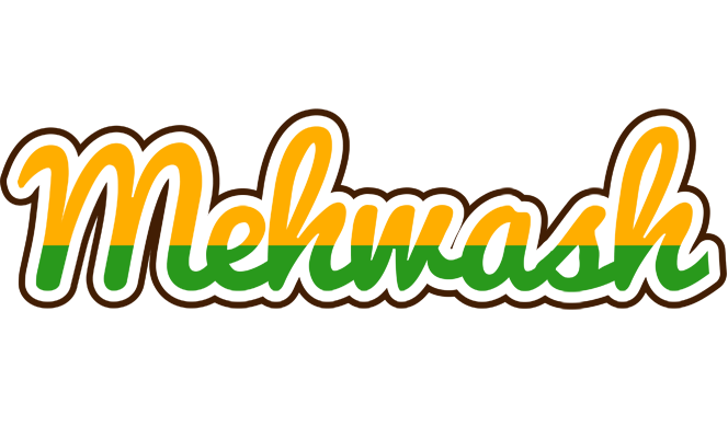 Mehwash banana logo