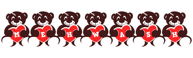 Mehwash bear logo