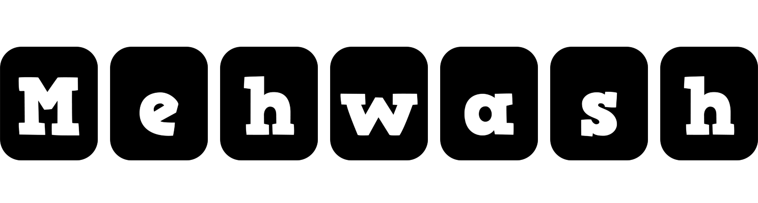 Mehwash box logo