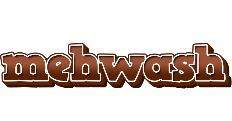 Mehwash brownie logo