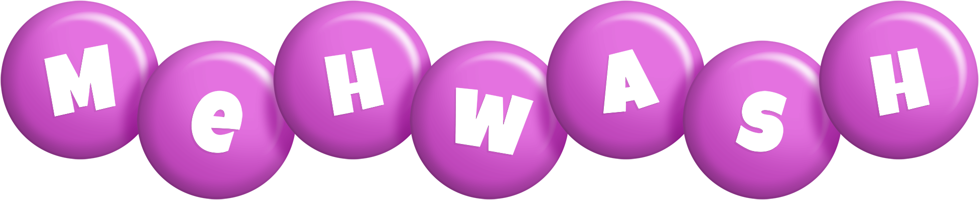 Mehwash candy-purple logo