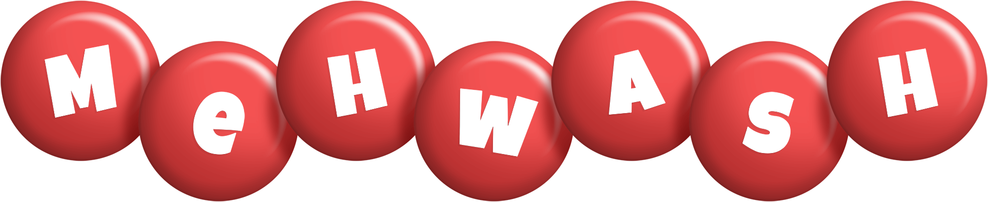 Mehwash candy-red logo